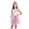 Disfraz de Unicornio Rainbow Vestido Infantil