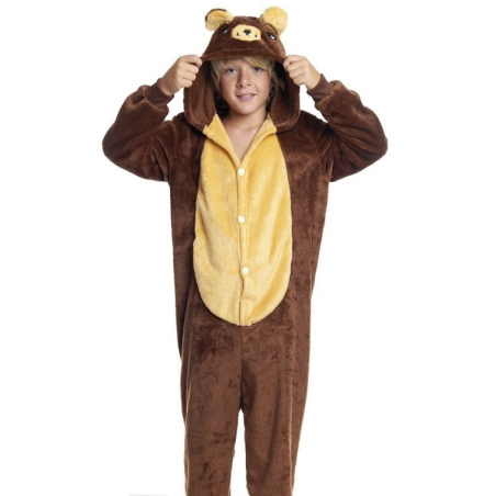 Disfraz de Oso Marron Peluche Inf - Disfraces de Animales Infantiles