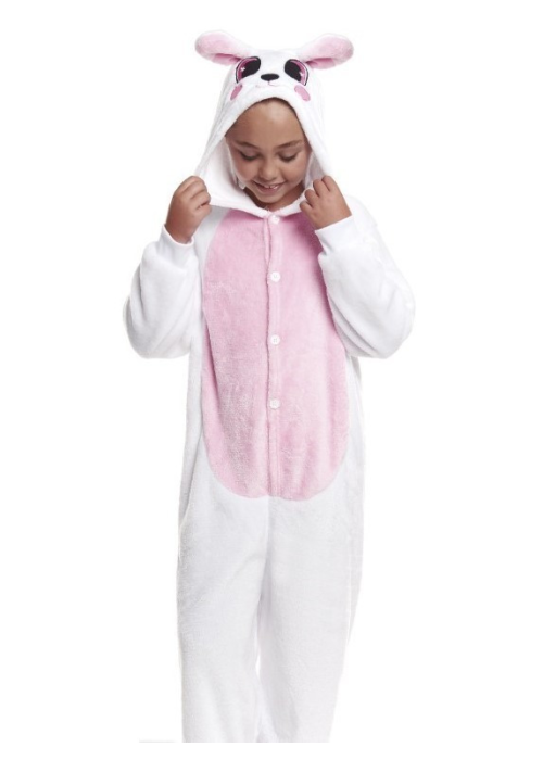 Disfraz de Conejo Blanco Peluche Infantil - Disfraces de Animales Infantiles