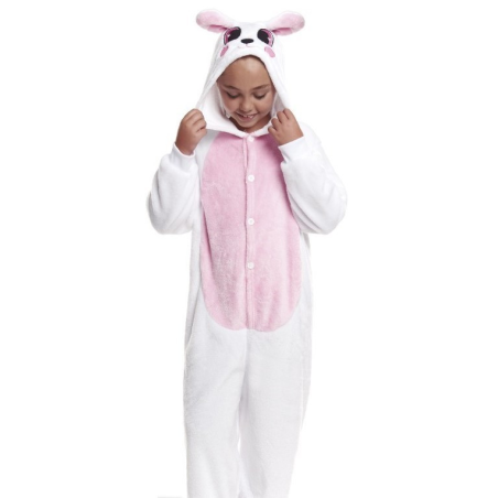 Disfraz de Conejo Blanco Peluche Infantil - Disfraces de Animales Infantiles