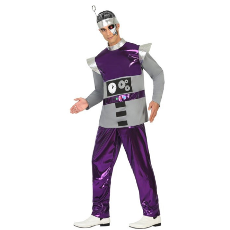 Disfraz de Galactico Morado