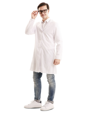 Bata Blanca adulto - Disfraces de Medicos y Enfermeras para Hombre