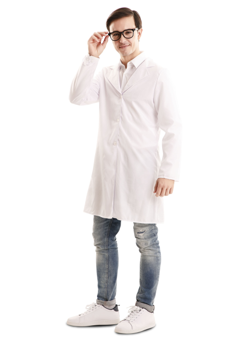 Bata Blanca adulto - Disfraces de Medicos y Enfermeras para Hombre