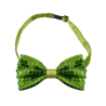 Pajarita Lentejuelas Verde - Complementos de San Patricio