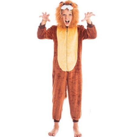 Disfraz de Leon pijama peluche Infantil - Disfraces de Animales Infantiles