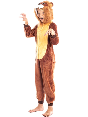 Disfraz de Leon pijama peluche Infantil - Disfraces de Animales Infantiles
