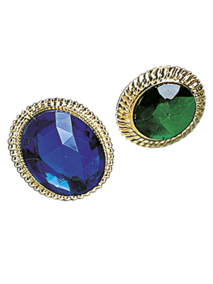 Anillo Piedra colores Borde Dorado Grande - Collares, Pulseras y Anillos