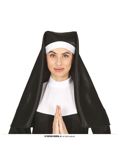 Cofia de Monja Larga - Complementos Religiosos, Curas y Monjas