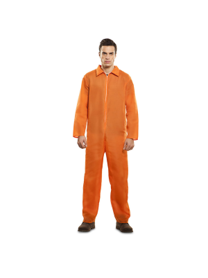 Disfraz de Prisionero Naranja adulto - Disfraces de Policias y Presos para Hombres