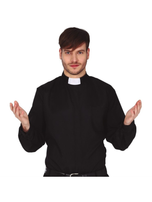 Camisa Cura con Alzacuellos - Complementos Religiosos, Curas y Monjas