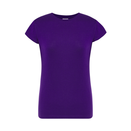 Camiseta Morado Manga Corta Mujer - Camisetas y Polos