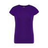 Camiseta Morado Manga Corta Mujer - Camisetas y Polos