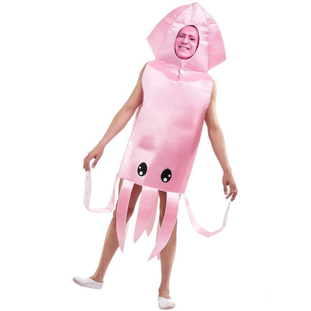 Disfraz de Calamar Rosa