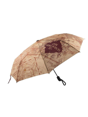 Paraguas Mapa del Merodeador - Harry Potter - Regalos de Harry Potter