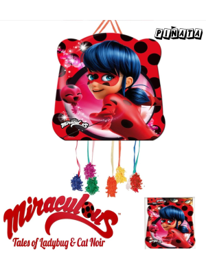 Piñata Ladybug - Fiestas de Cumpleaños de Ladybug