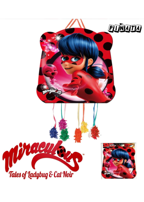 Piñata Ladybug - Fiestas de Cumpleaños de Ladybug