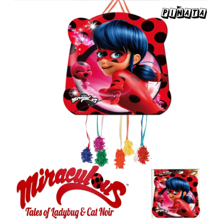 Piñata Ladybug - Fiestas de Cumpleaños de Ladybug