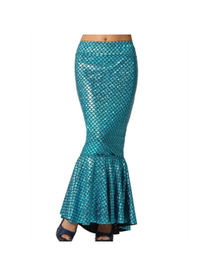 Cola de Sirena Azul Adulto - Complementos de la Sirenita