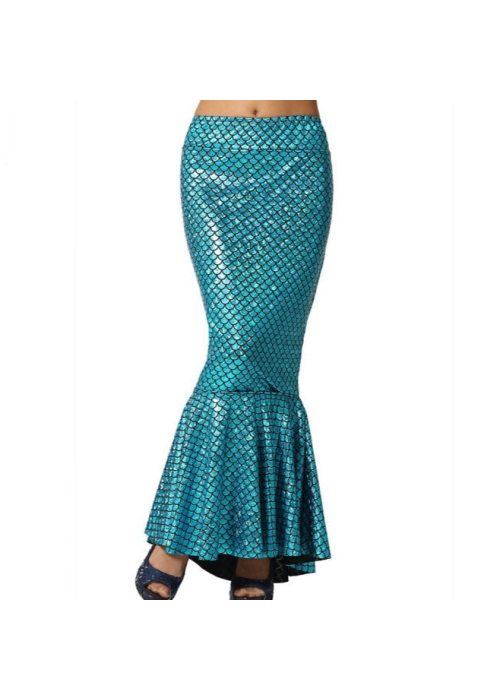 Cola de Sirena Azul Adulto - Complementos de la Sirenita