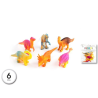 Bolsa con 6 Dinosaurios para Piñatas - Piñatas