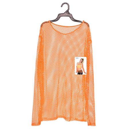 Camiseta de Red Naranja Mujer