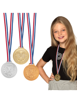 Pack de 3 Medallas - Complementos de Deporte