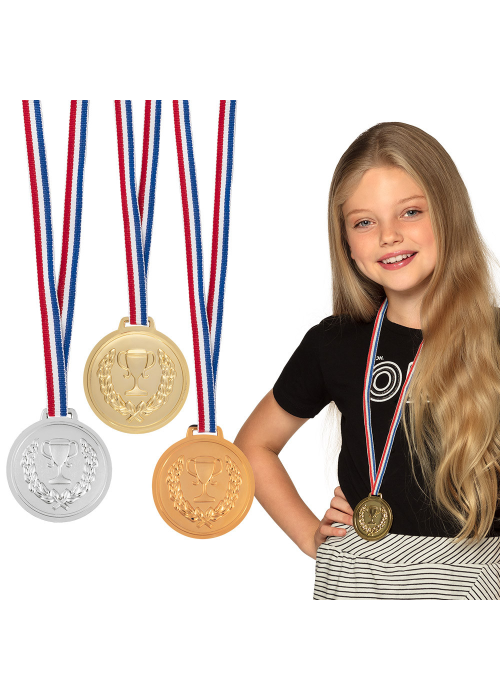 Pack de 3 Medallas - Complementos de Deporte