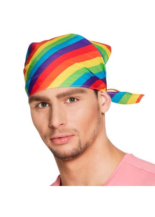 Pañuelo Multicolor Arcoiris - Dia Del Orgullo Gay