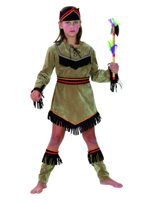 Disfraz de India Infantil - Disfraces de Indios Infantiles