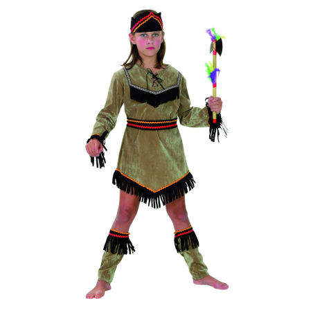 Disfraz de India Infantil - Disfraces de Indios Infantiles