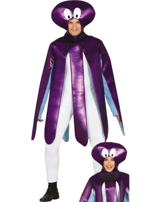 Disfraz de Pulpo Morado - Disfraces de Animales Adultos