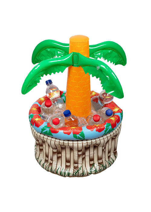Palmera Inflable Enfriador bebidas - Complementos de Hawaianos