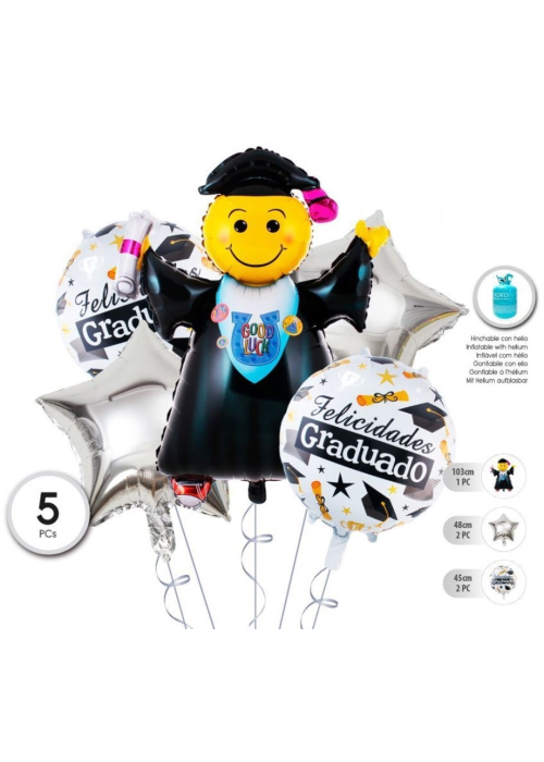 Globos Set Mando 5 Unidades