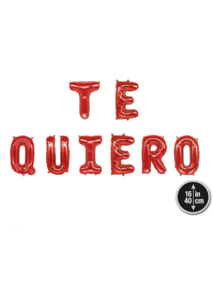 Globos Rojo Te Quiero - San Valentin