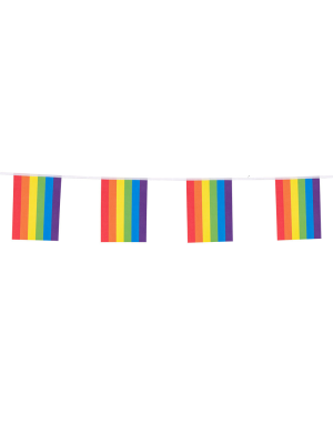 Banderines Arcoiris de Papel 3m.