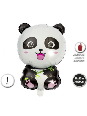 Globo Oso Panda - Globos de Formas Metalizados