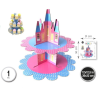 Torre Cupcake Castillo - Platos, Vasos y Servilletas