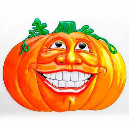 Silueta de Calabaza de Plastico - Calabazas