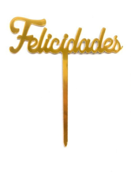 Topper Tarta Feicidades