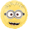 Globo Redondo Minions 18/45cm - Fiestas de Cumpleaños de los Minions
