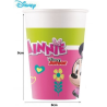 Vasos Minnie 200 ML - Fiestas de Cumpleaños de Minnie