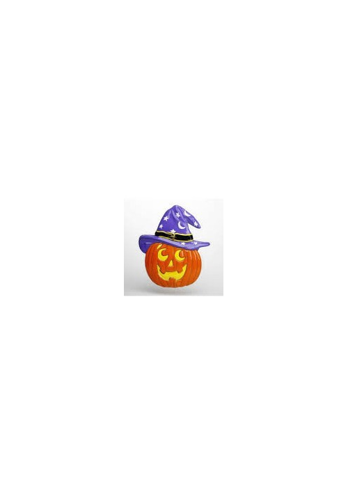 Silueta de Calabaza de Plastico con Gorro - Calabazas