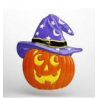 Silueta de Calabaza de Plastico con Gorro - Calabazas