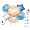 Globos Set Baby Boy - Baby Shower