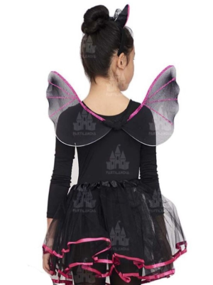 Set Murcielago Infantil - Alas y Faldas de Tul de Halloween