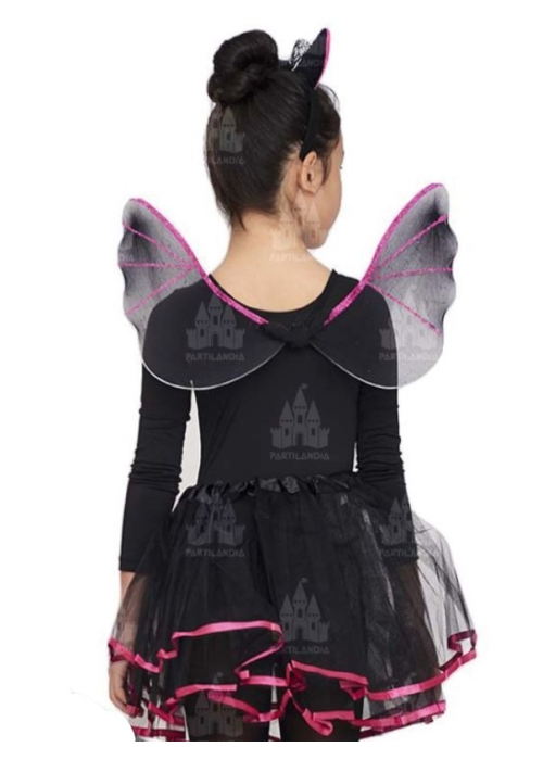Set Murcielago Infantil - Alas y Faldas de Tul de Halloween