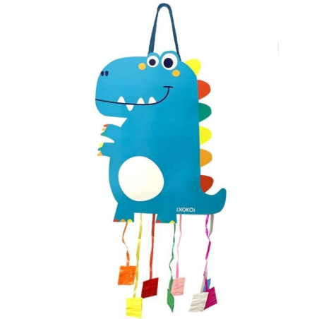 Piñata Dinosaurio Tiras - Fiestas de Cumpleaños de Dinosaurios