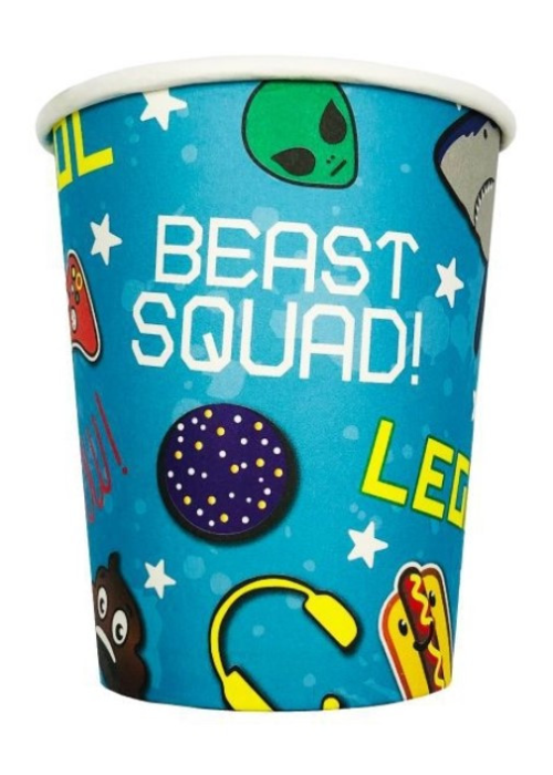 Vaso Gamer 250ml - Fiestas de Cumpleaños Gamer