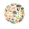 Platos Animales 23cm 6 Unid - CELEBRACIONES