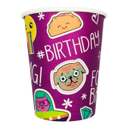 Vaso BDAY 250ml - CELEBRACIONES